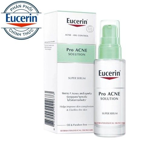 Tinh chất giảm mụn Super Serum Eucerine pro acne solution