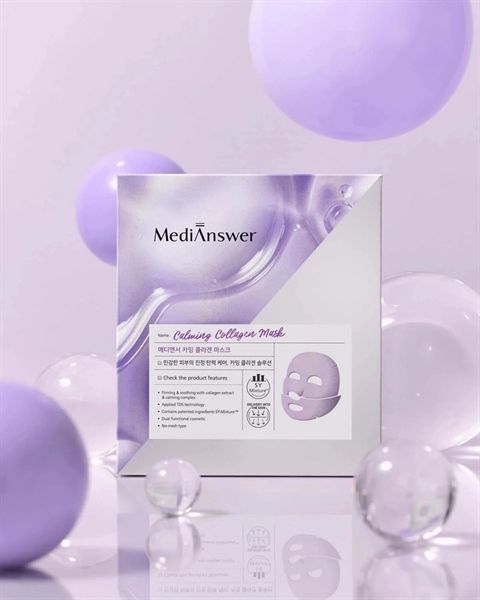 mặt nạ thạch Medianswer calming collagen mask nâng cơ chống lão hoá