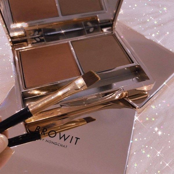 Bột Tán Chân Mày Browit Nongchat Brow Shadow 4g Màu nâu