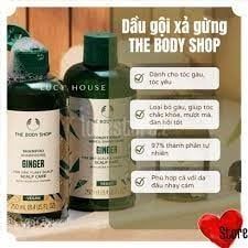 Dầu Gội gừng The Body Shop Ginger Scalp Care Shampoo 400ml