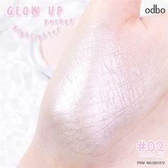 phấn bắt sáng Odbo glow up pocket highlighter #02