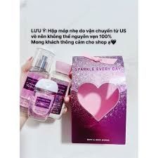 [Gift Set ] Set Quà Tặng Bath Body Works 3 Món sparkle every day