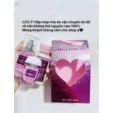 [Gift Set ] Set Quà Tặng Bath Body Works 3 Món sparkle every day