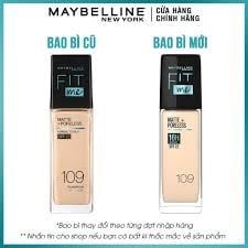 Kem Nền Fit me Maybeline Mịn Nhẹ Kiềm Dầu Chống Nắng #118