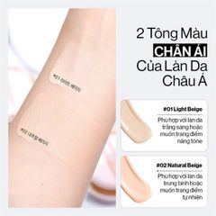 Phấn Nước Glamrr Q Long Wear DD Cushion SPF 50+ PA+++ #02