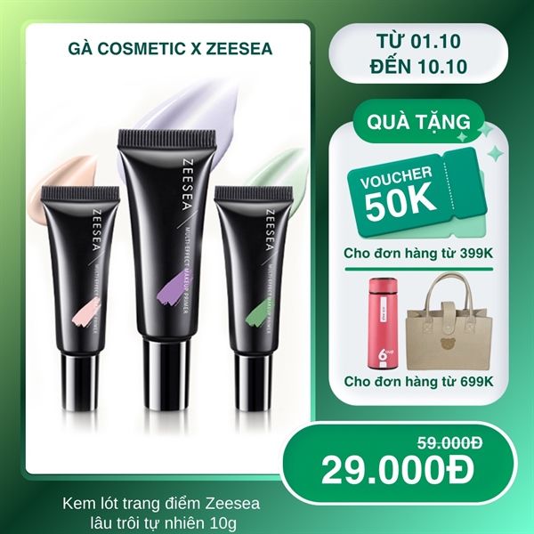 ￼Kem lót trang điểm Zeesea lâu trôi tự nhiên 10g