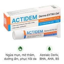 Gel Giảm Mụn Ẩn, Ngừa Thâm Actidem Derma Gel