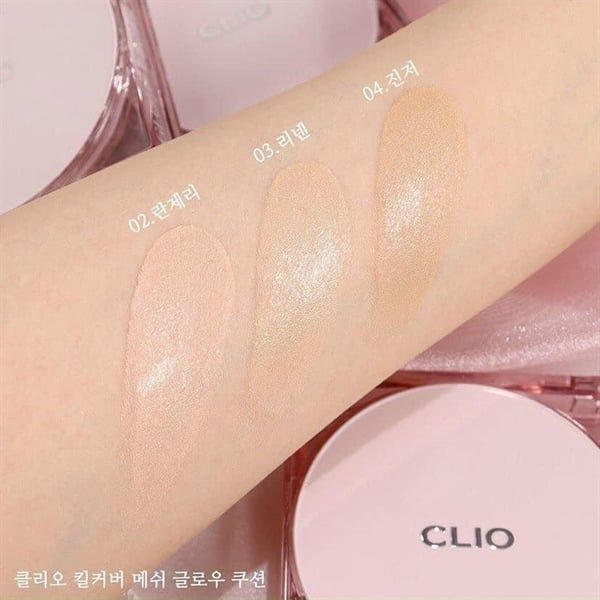 PHẤN NƯỚC CHE KHUYẾT ĐIỂM CLIO KILL COVER MESH GLOW CUSHION [ KÈM LÕI ] #3BY