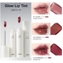 Son tint bóng Bbia Glow Lip Tint #12 coco