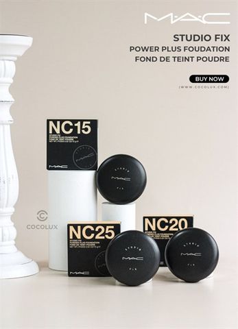 Phấn Nền Phủ MAC #NC15 Màu Be Nhạt Cho Da Sáng 15g