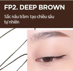 Bút Kẻ Mắt Merzy Perfect Fixing Pen Eyeliner #FP2 Deep Brown