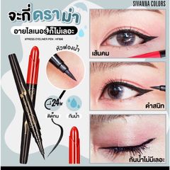 Bút dạ kẻ mắt Thái Lan Sivanna Colors Professional Xpress Eyeliner