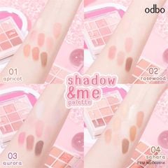 bảng phấn mắt 9ô Odbo shadow & me pallet #02
