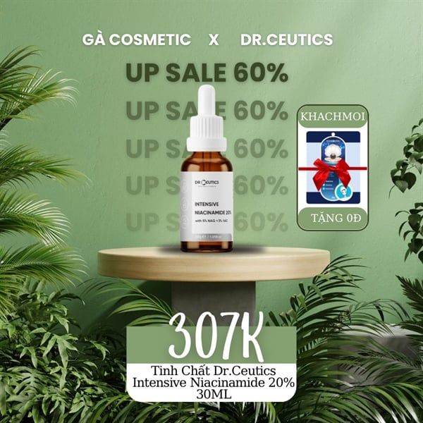 Tinh Chất Dr.Ceutics Intensive Niacinamide 20% 30ML