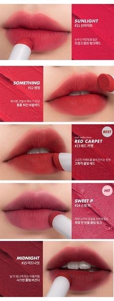 Son Romand 12 Something Màu Đỏ San Hô – New Zero Matte
