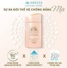 Sữa Chống Nắng Anessa Cho Da Nhạy Cảm & Trẻ Em 60ml