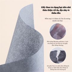 Giấy thấm dầu Gecomo than tre hoạt tính