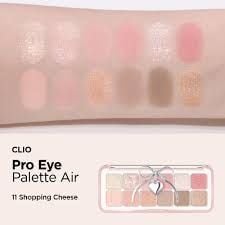 Phấn mắt Clio pro eye palette air #11shopping cheese