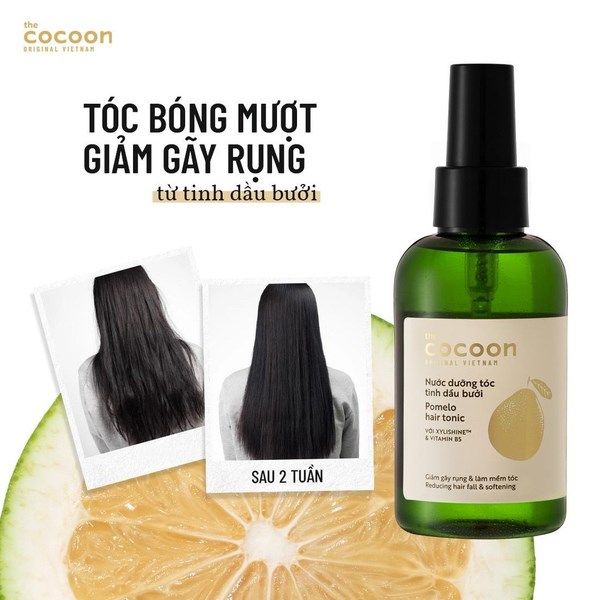 Xịt tóc tinh dầu bưởi COCOON