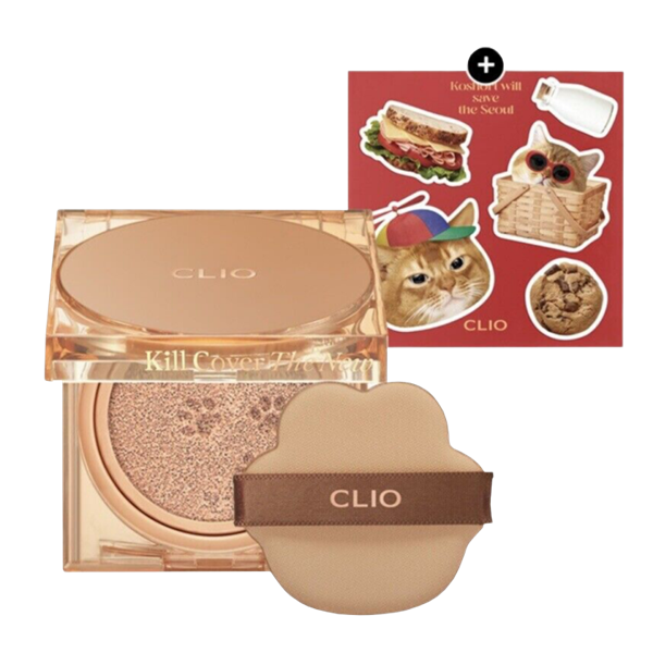 [tặng lõi] Phấn nước Clio Kill Cover The New Founwear cushion -bản mèo #3by