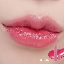 Son tint bóng Romand dewy ful #05 taffy hồng baby