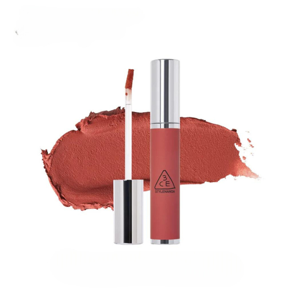 Son Kem 3CE Hazy Lip Clay #Common Stranger -cam gạch