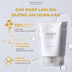 Kem Dưỡng Ẩm Rau Má Cho Da Dầu Mụn & Nhạy Cảm - Skin1004 Madagascar Centella Soothing Cream 75ml