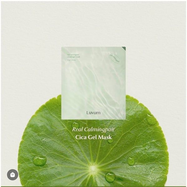 Mặt Nạ Thạch LUVUM calming repair cica gel mask Căng Bóng và Phục Hồi
