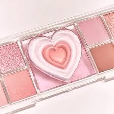 Bảng Phấn Mắt trái tim Peripera All Take Mood Like Palette #01-prestige pink