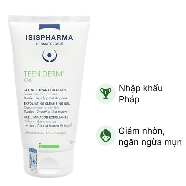 Sữa Rửa Mặt Giảm Nhờn Và Ngăn Ngừa Mụn Isis Pharma