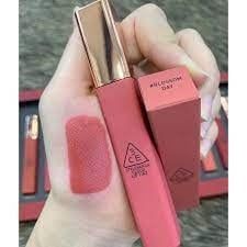 Son Kem lì 3CE Blossom Day – Cloud Lip Tint Màu Hồng Đào