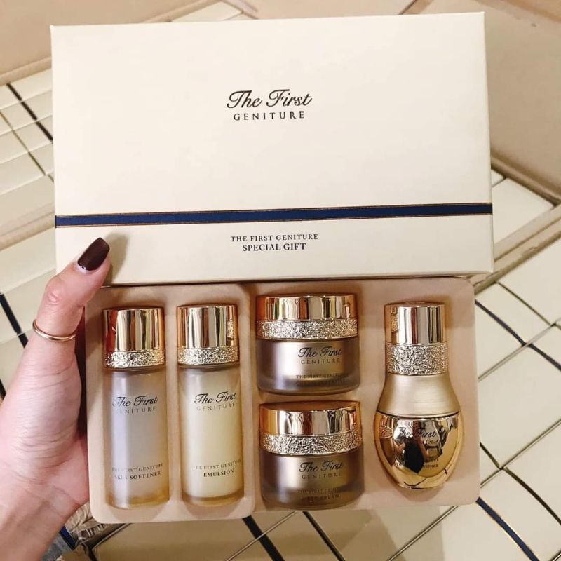 Bộ tái sinh trẻ hóa da, chống lão hóa Ohui the first mini combo 5 sản phẩm