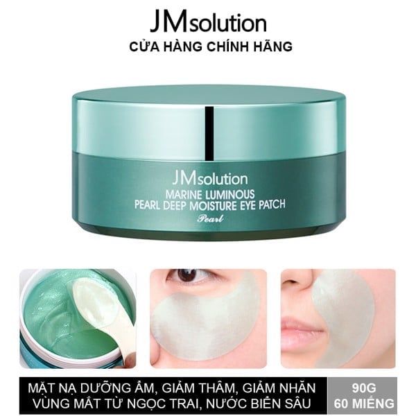 Mặt Nạ Mắt JMsolution Ngọc Trai Mờ Quầng Thâm, Nếp Nhăn 90g