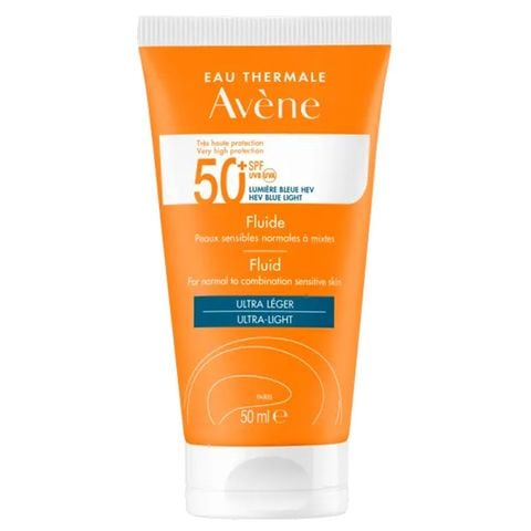 [Loại 50ml] Kem Chống Nắng Avene Dry Touch Fluide /Avene Mattifying Cleanance SPF50+ 30ml