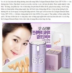 Kem Nền BB Collagen Blemish Balm Cellio SPF40 PA+++ 40ml