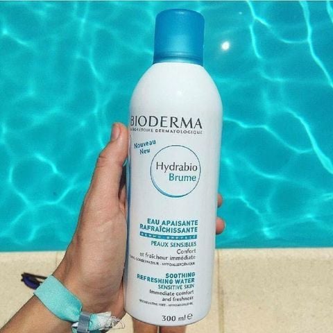 Xịt Khoáng Bioderma Hydrabio Brume Soothing Refreshing 300ml.