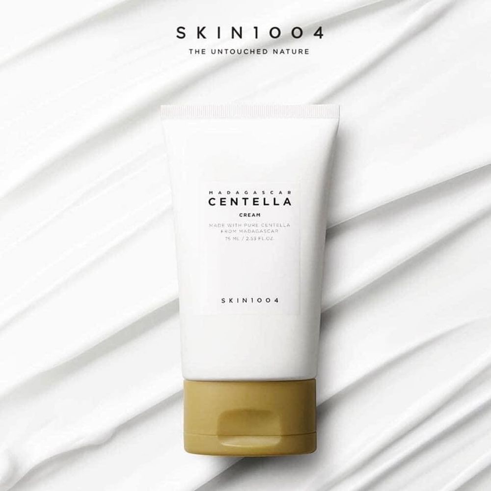Kem Dưỡng Ẩm Rau Má Cho Da Dầu Mụn Skin1004 Madagascar Centella Cream