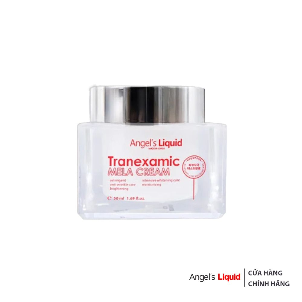 kem dưỡng ANGEL LIQUID tranexamic mela cream trị nám tàn nhang , dưỡng trắng da