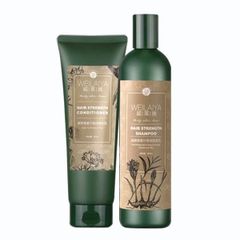 [mua 1 tặng 1 ]Cặp Dầu Gội Xả Gừng Hà Thủ Ô Weilaiya chính hãng Hỗ Trợ Ngăn Rụng, Kích Mọc Tóc Chính Hãng da khô