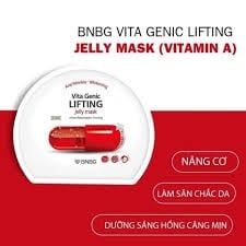 Mặt nạ BNBG Vitamin A chống lão hoá da 30ml -đỏ