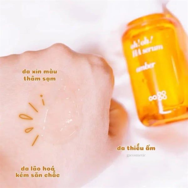 tinh chất cấp ẩm phục hồi Oh! Oh! Ha & proteoglycan amber serum