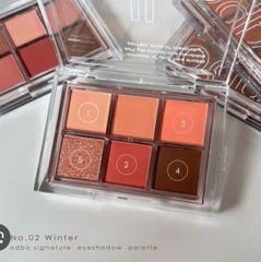 Bảng Phấn Mắt 6 Ô Odbo Signature Eyeshadow Palette #02