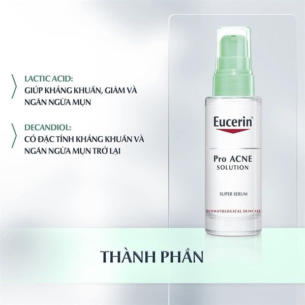 Tinh chất giảm mụn Super Serum Eucerine pro acne solution