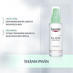 Tinh chất giảm mụn Super Serum Eucerine pro acne solution