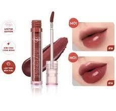 Son Tint Lilybyred Glassy Layer Fixing M16 Cherish Fudge - Hồng Nâu