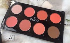 Phấn Má Hồng 8 ô ODBO Infinity Blusher Color Palette