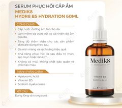 Serum Cấp Ẩm Phục Hồi Và Tái Tạo Da Medik8 Hydr8 B5 Hydration 60ML