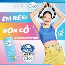 Kem Tẩy Lông Cléo Hair Removal Cream Bikini #da thường xanh dương