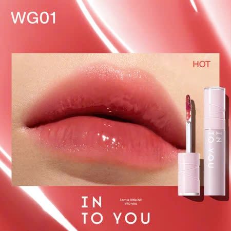 Son Bóng Into You Aqueous Sensation Lip Glaze - WG01 In Peach
