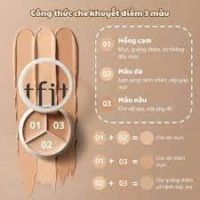 Bảng Che Khuyết Điểm Tfit Cover Up Pro Concealer 15g